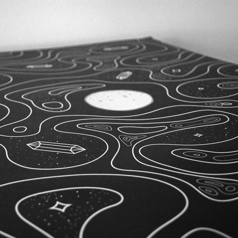 nachhaltiges Geschenkpapier «Mix: Moon + Snake» - the sage