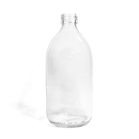 Glasflasche klar 500ml - the sage