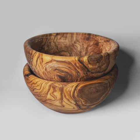 Olive wood bowl Ø 18.5cm - the sage