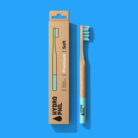 Brosses à dents en bambou «Premium» - hydrophiles