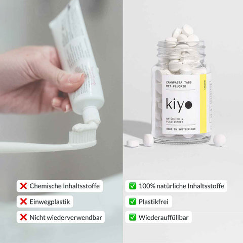 Toothpaste Tabs «Ginger» - Kiyo