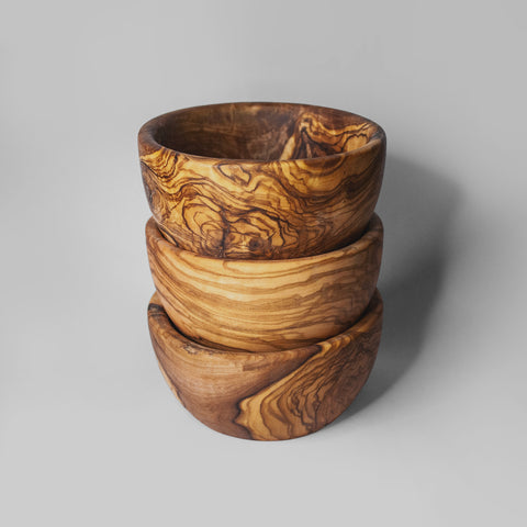 Olive wood bowl Ø 14cm - the sage