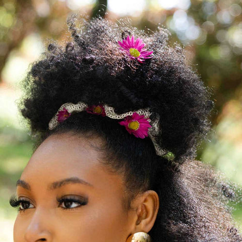 Übergrosses Waben-Scrunchie - Kooshoo