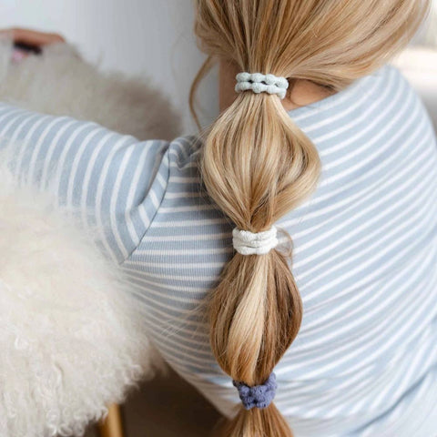 Plastikfreie «Perlen» Haargummis - Kooshoo