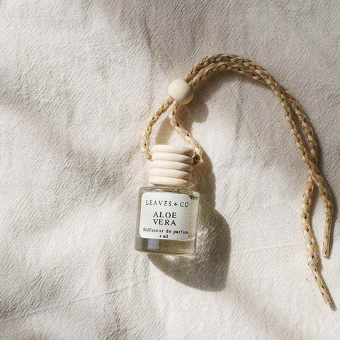 Sustainable Car Air Freshener, Refillable - Leaves & Co