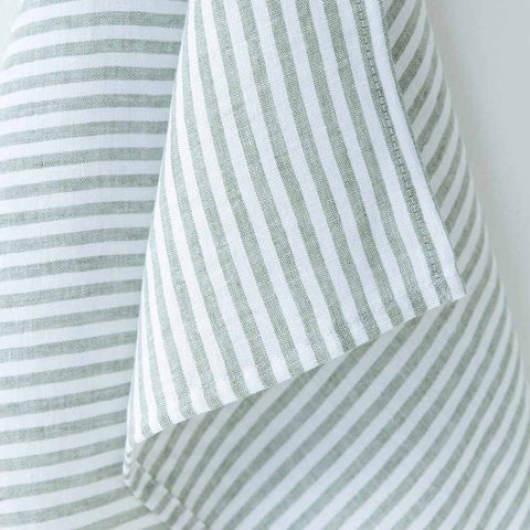 Torchon en lin « Vert forêt raide » - Magic Linen