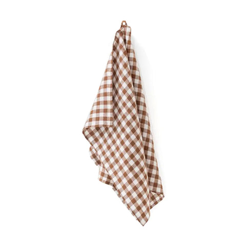 Linen tea towel «Gingham» - Magic Linen