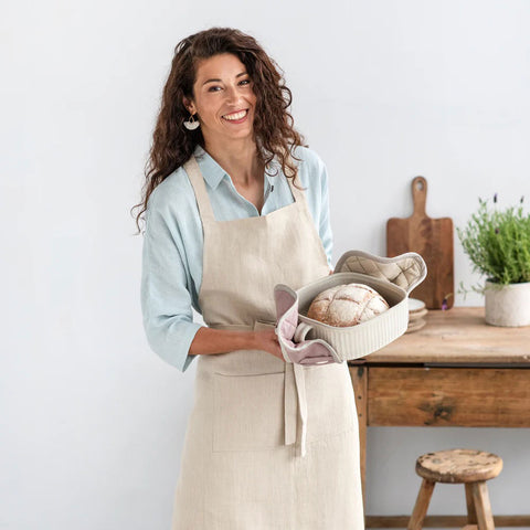 Topflappen aus Leinen - Magic Linen