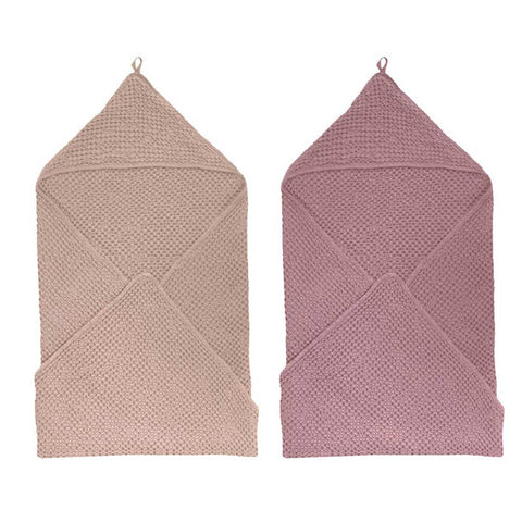 Baby Waffeltuch mit Kapuze - Magic Linen
