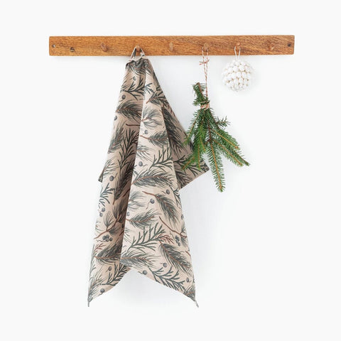 Linen tea towel «Winter» - Magic Linen