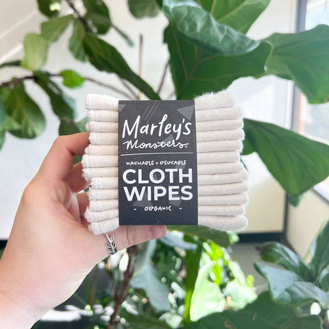 Fabric hygiene wipes, organic - Marley's Monsters