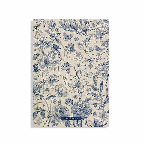 Notizbuch A5 «Jana - Vintage Blue» - Matabooks