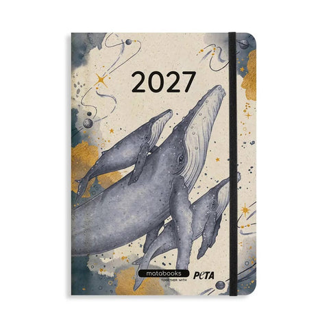 Jahresplaner A5 «Samaya 2027 - Cosmic Blue» - Matabooks