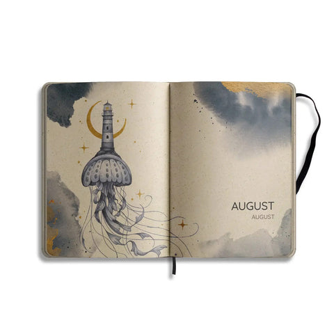 Jahresplaner A5 «Samaya 2027 - Cosmic Blue» - Matabooks