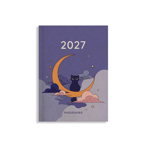 Jahresplaner A6 «Samaya 2027 - Lunar Violet» - Matabooks