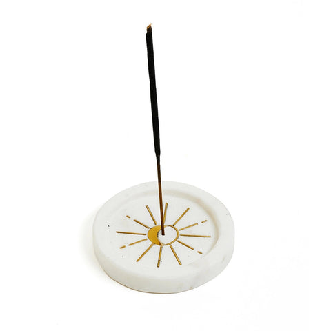 Incense holder «Moon», round - Matr Boomie