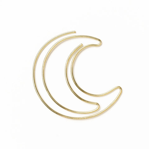 minimaltistisches Buchzeichen aus Golddraht - Matr Boomie