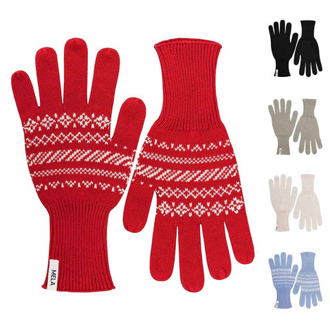 schweizer handschuhe Unisex Strick Handschuhe «Rishi» - MELA WEAR | Fair Trade