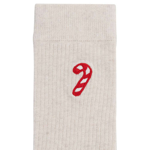 Gerippte Socken «Candy Cane» - MELA WEAR