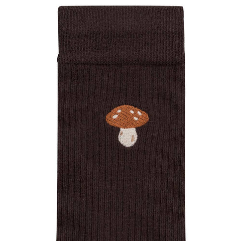 Gerippte Socken «Pilz» - MELA WEAR