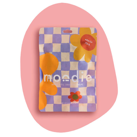 waschbare Stilleinlagen 3 Paar «Flower Empower» - moodie