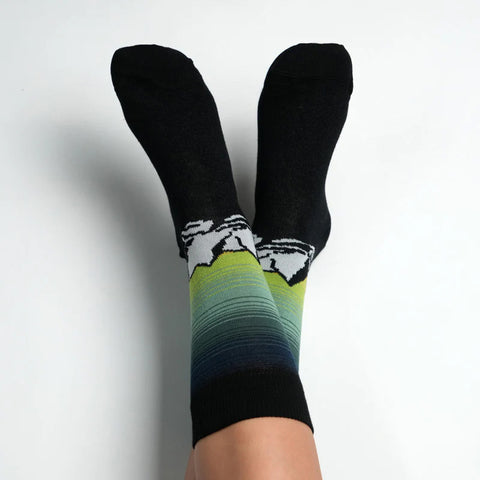 Socks «Alpine Nights - green» - PAIR Socks