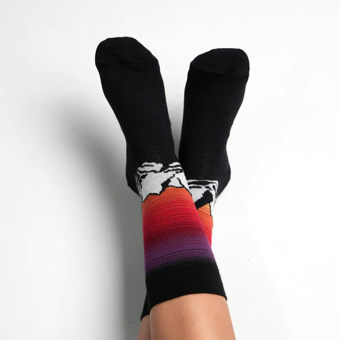 Socks «Alpine Nights - red» - PAIR Socks