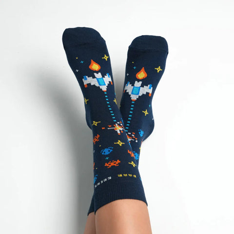 Socks «Space Invaders» - PAIR of socks