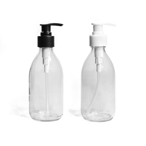 Pumpflasche Glas 250ml klar - the sage