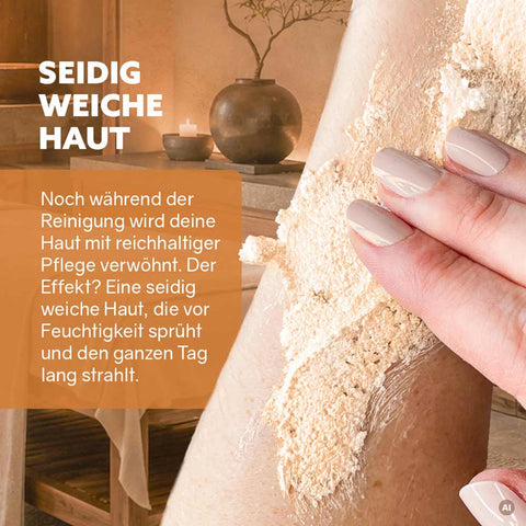 3in1 Dusch-Fluff «Balance - Orange, Tonkabohne & Kaschmir» - Puremetics