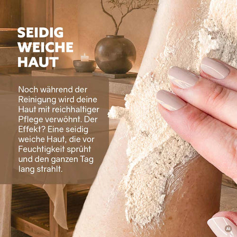 3in1 Dusch-Fluff «Einklang - Herbstapfel, Veilchen & Zedernhol» - Puremetics