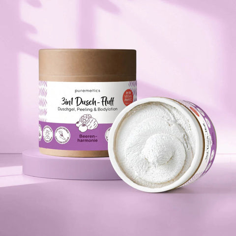 3-in-1 Shower Fluff "Berry Harmony" - Puremetics