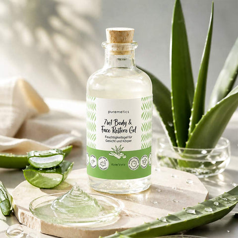7in1 Body & Face Restore Gel "Aloe Vera" - Puremetics