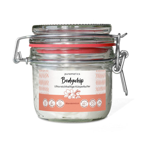 Pflegeöl «Bodywhip - Mandelmilch» - Puremetics