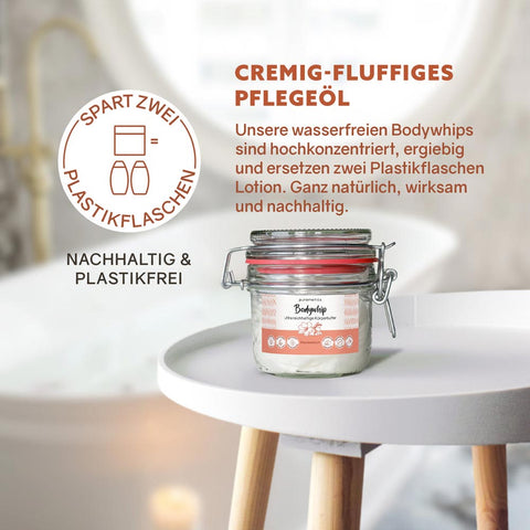 Pflegeöl «Bodywhip - Mandelmilch» - Puremetics