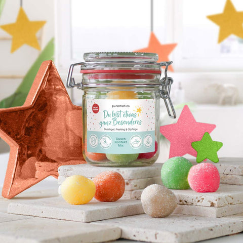 3in1 Dusch-Konfekt «Du bist etwas ganz Besonderes» - Puremetics
