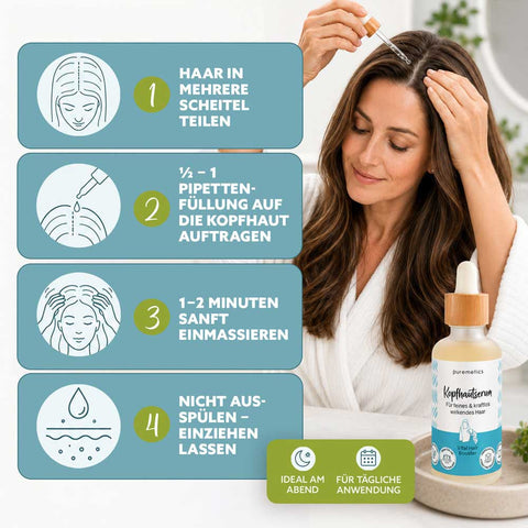 Kopfhaut Serum «Vital Hair Booster» - Puremetics