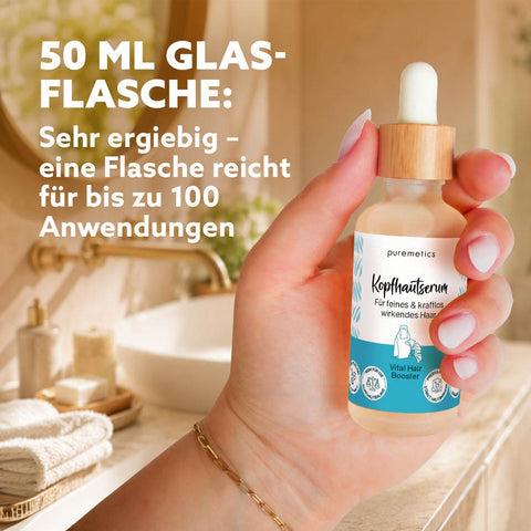 Kopfhaut Serum «Vital Hair Booster» - Puremetics