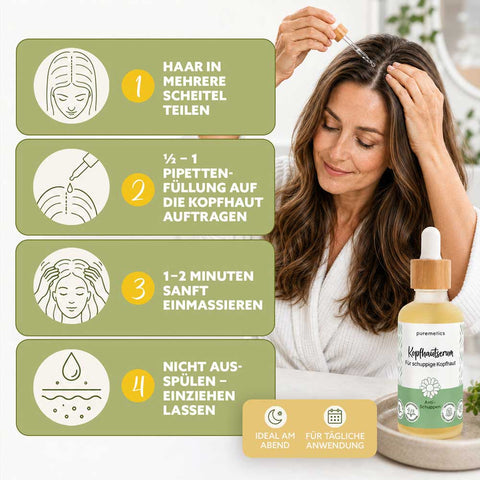 Kopfhaut Serum «Anti-Schuppen» - Puremetics