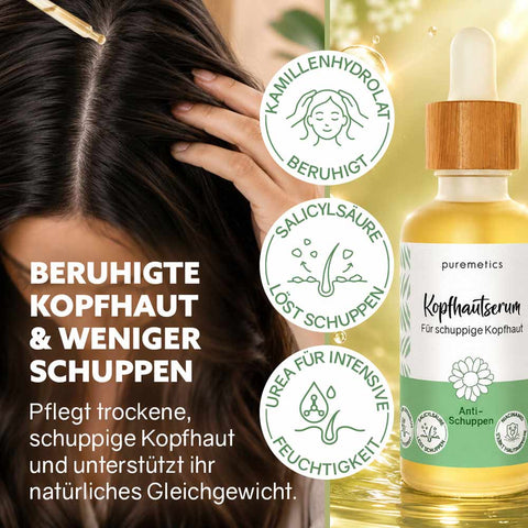 Kopfhaut Serum «Anti-Schuppen» - Puremetics