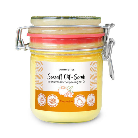 Meersalz-Peeling «Seasalt Oil-Scrub - Tangerine» - Puremetics
