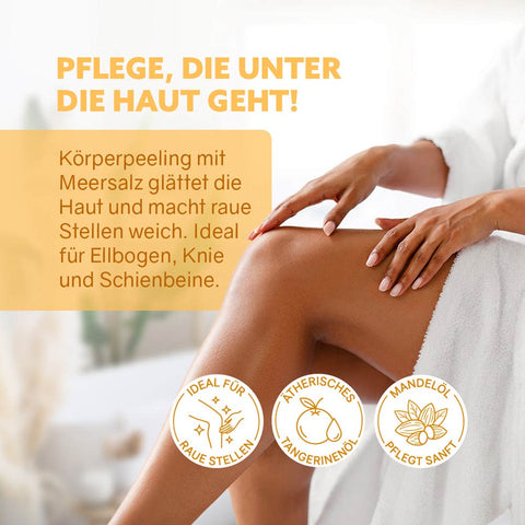 Meersalz-Peeling «Seasalt Oil-Scrub - Tangerine» - Puremetics