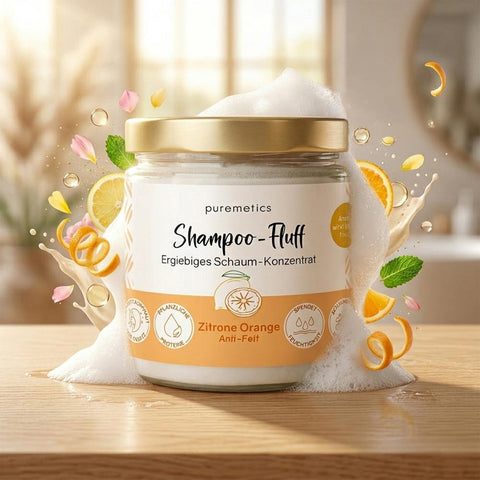 Shampoo Fluff "Lemon Orange - Anti-Grease" - Puremetics