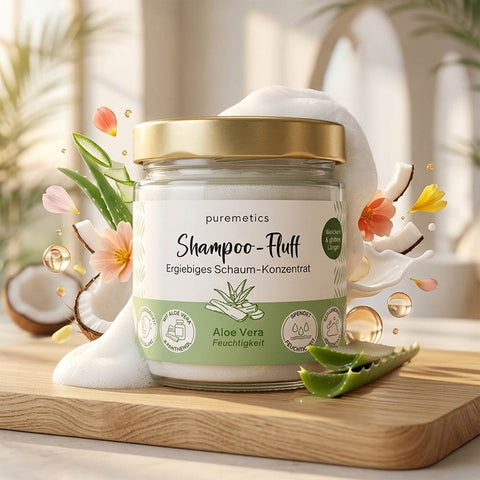 Shampoo Fluff "Aloe Vera - Moisture" - Puremetics