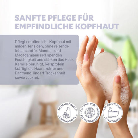 Festes Shampoo «Sensibelchen» - Puremetics