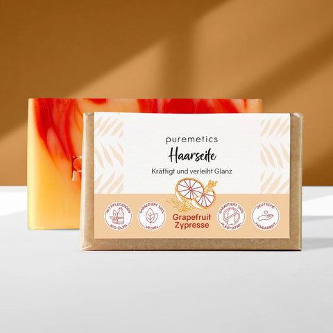 Hair soap «Grapefruit Cypress» - Puremetics