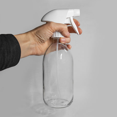 Sprühflasche 500ml klar, weiss - the sage