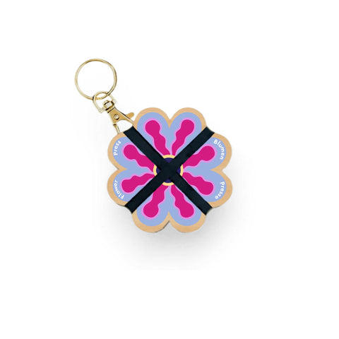 Mini-Blumenpresse als Schlüsselanhänger - Studio Wald