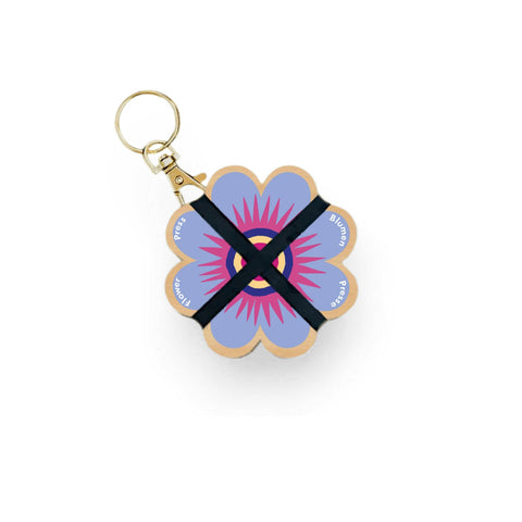 Mini-Blumenpresse als Schlüsselanhänger - Studio Wald