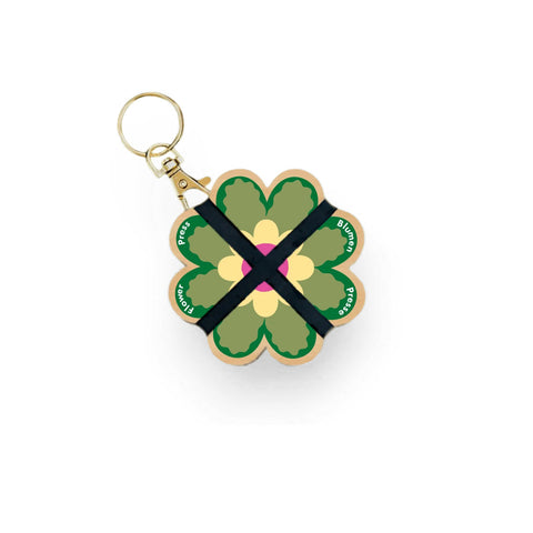 Mini-Blumenpresse als Schlüsselanhänger - Studio Wald